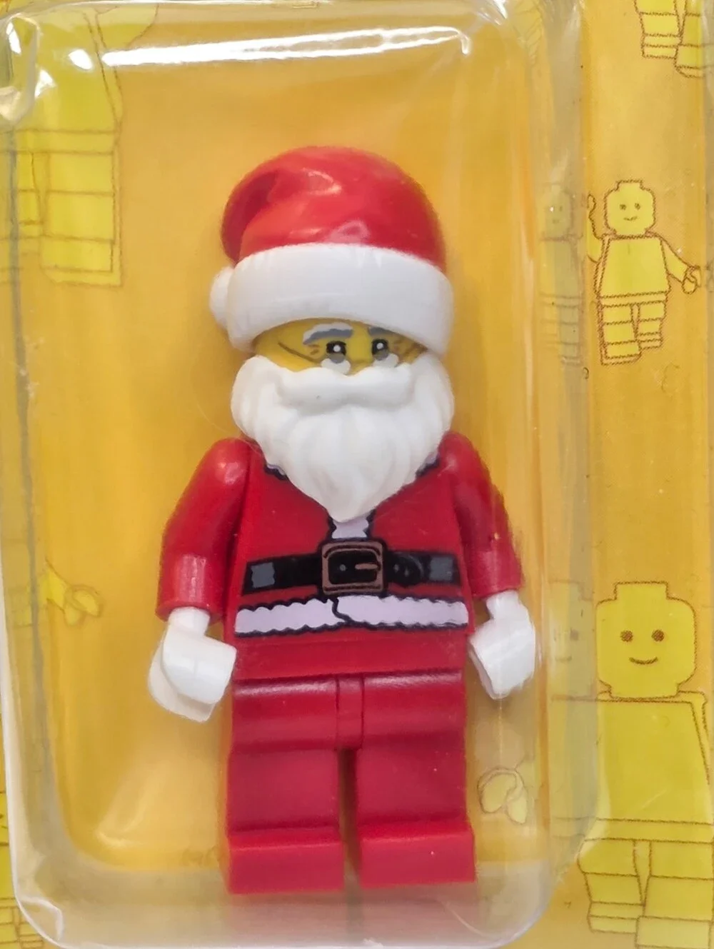 Lego Christmas Minifigure 3 Santa Claus Limited Edition In Store Exclusive Set